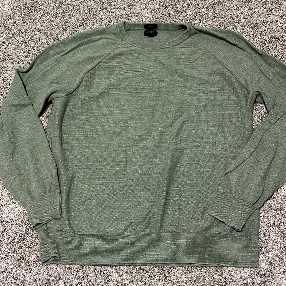 J. Crew Cotton Crew Neck Sweater Tee